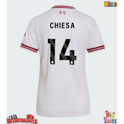 Liverpool Federico Chiesa #14 Replica Away Stadium Shirt for Women 2026-27 Short Sleeve
